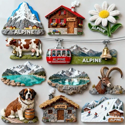 Souvenir Refrigerator Magnets Souvenir Refrigerator Magnets