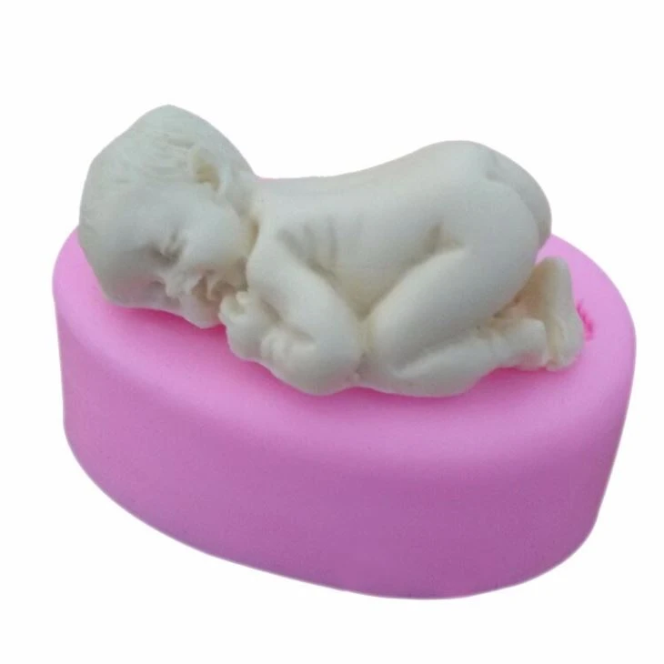3D Silicone Baby Cake Molds Newest Design