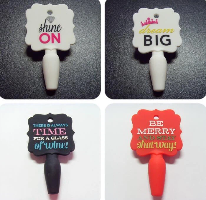 Silicone Beer Wine Glass Bottles Stopper Caps