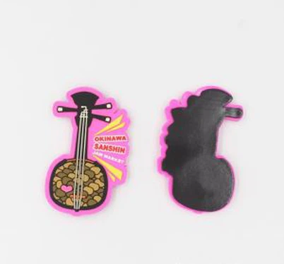 पीवीसी फ्रिज चुंबक लैंडमार्क 3 डी चरित्र स्मारिका