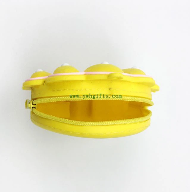 Hot Selling Silicone Purse Handbags Rubber Ladies Makeup Bag With Zipper