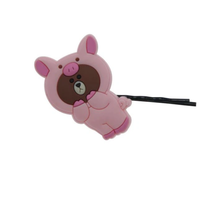 PVC Cartoon Hair Clips Hair Grips